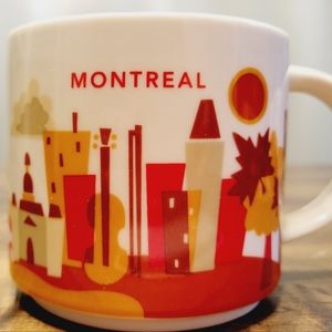 2013 Starbucks Montreal You Are Here Mug